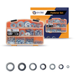 Cetin 1004 Piece 12 Types Din 125 Washer Set - Tool Bag TK-10 - 1