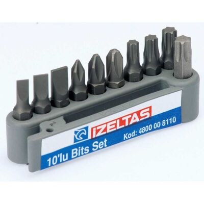 İzeltaş 10 Parça 25 mm Bits Set - 1