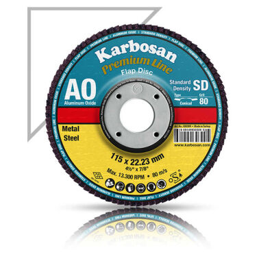 Karbosan 115x22x60 Kum Flap Disk NK-KARBOSAN 982980 - 1