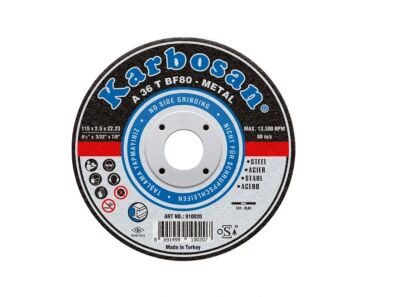 Karbosan 115x2,5x22 NK Düz Kesici 115mm-KARBOSAN 910020 - 1