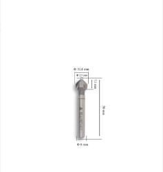 Makina Takım HSS DIN 335/C Havşa Freze 10.4 mm-90º - 2