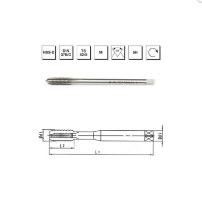 Makina Takım HSSE DIN 376/C Makina Kılavuzu M28(6H)-MTE B00105782800 - 1