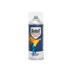 Selsil Rainbow Colors - Sprey Boya RAL5012 Açık Mavi 400ml - 1